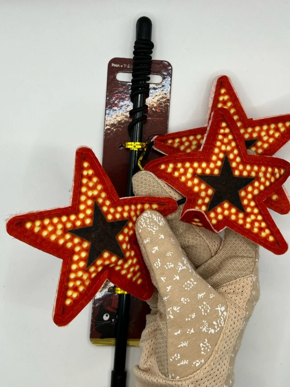 Red Star Cat Wand